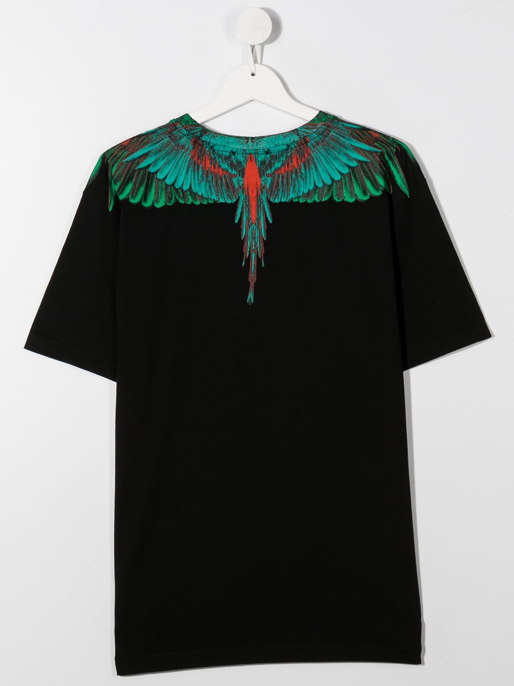 фото Marcelo burlon county of milan kids футболка с принтом wings