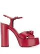 Image 1 of Saint Laurent Bianca knot-detail 125mm sandals