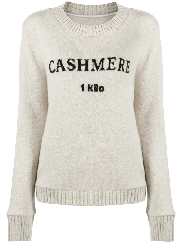The Elder Statesman Cashmere Embroidered Jumper Farfetch