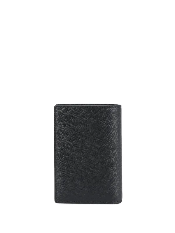 Saint Laurent Logo Embossed Credit Card Wallet Farfetch