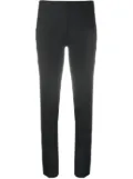 P.A.R.O.S.H. slim fit cropped trousers - Black