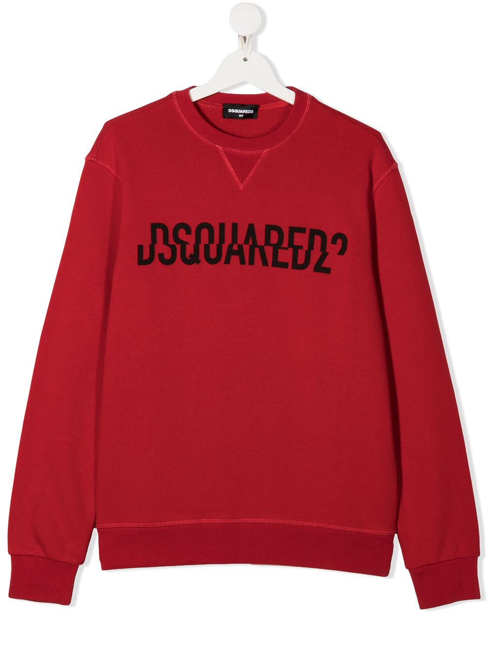 фото Dsquared2 kids толстовка с логотипом