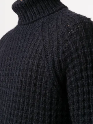 rollneck crocheted jumper展示图