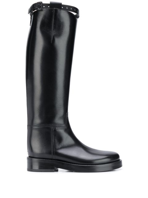 ann demeulemeester tall boots