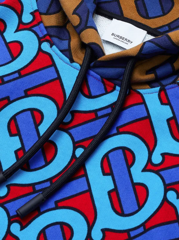 burberry pattern hoodie
