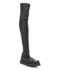 Image 2 of Rick Owens thigh-high sock boots