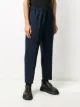 Jil Sander elasticated waist tapered trousers