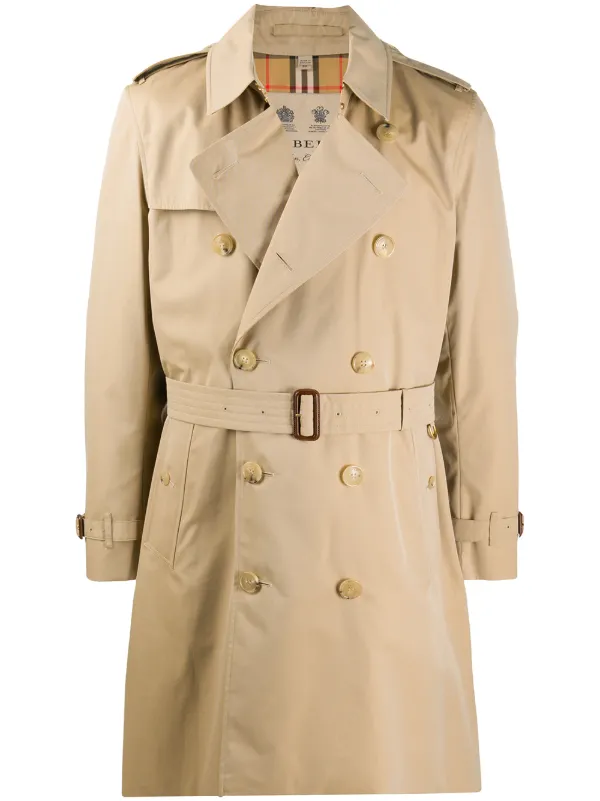 double breasted burberry trench coat
