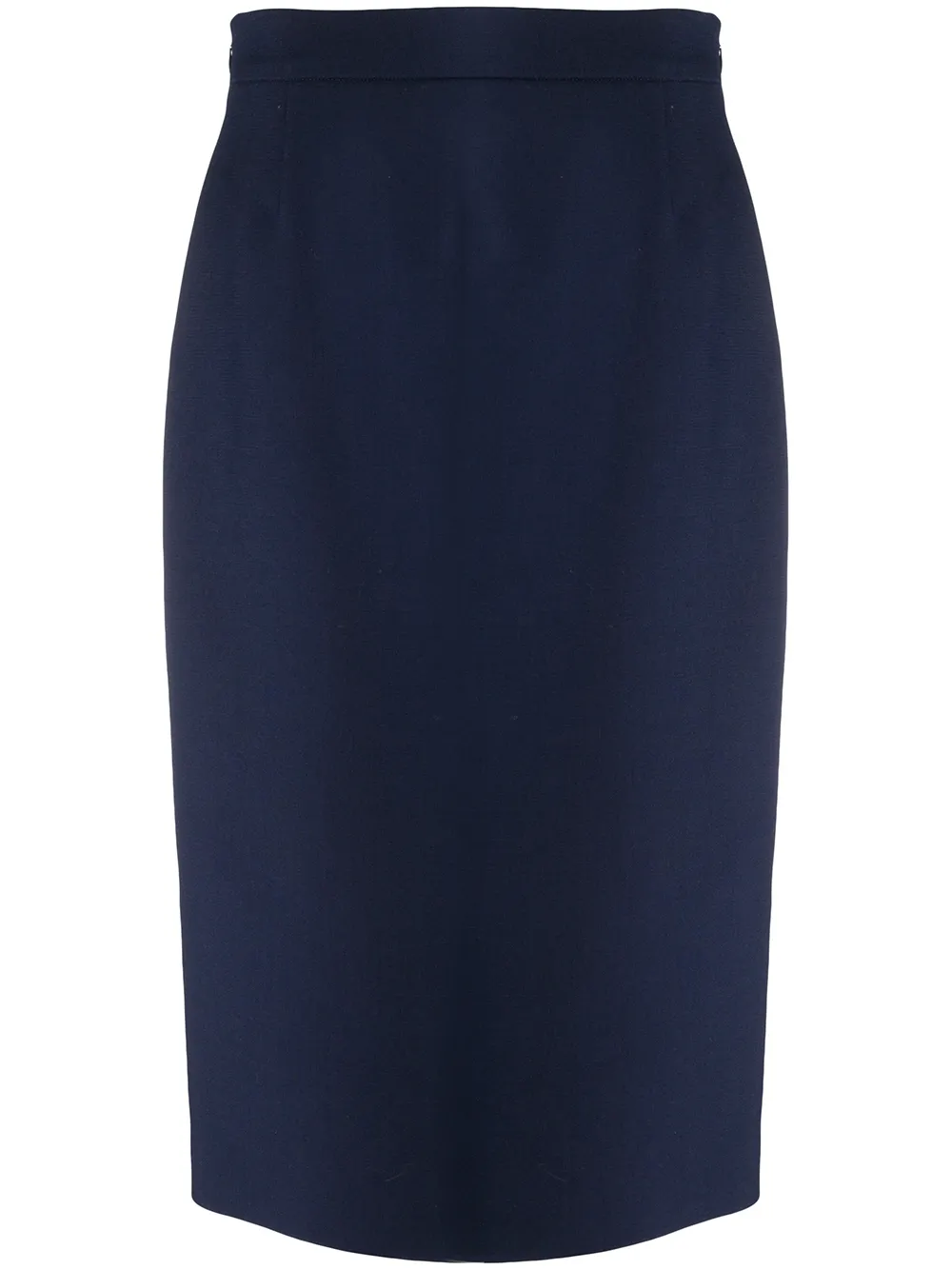 Prada falda midi recta | azul | Image 1