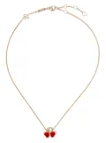 Chopard 18kt rose gold Happy Heart necklace - Pink