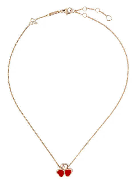 Chopard 18kt rose gold Happy Heart necklace 