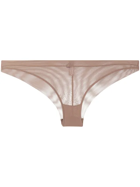 Maison Close sheer low-rise briefs