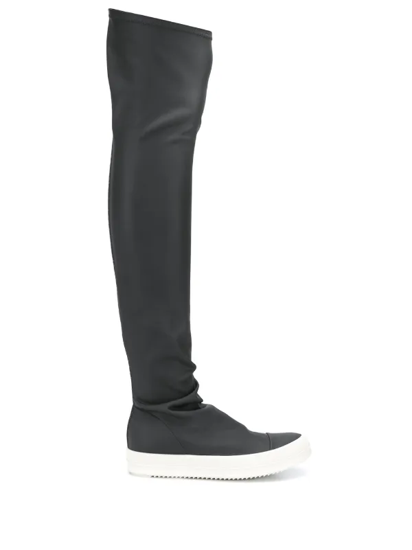 rick owens over the knee sneakers