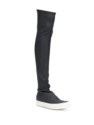 Rick Owens DRKSHDW over-the-knee boots AW20 | Farfetch.com