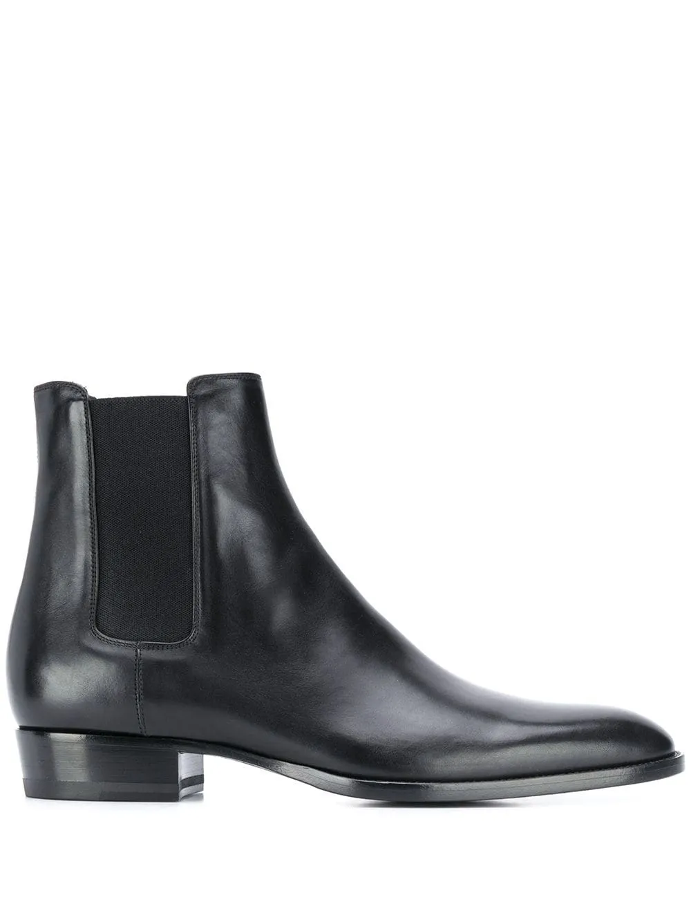 Saint Laurent Wyatt leather Chelsea boots