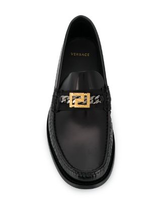 Meander penny-slot loafers展示图