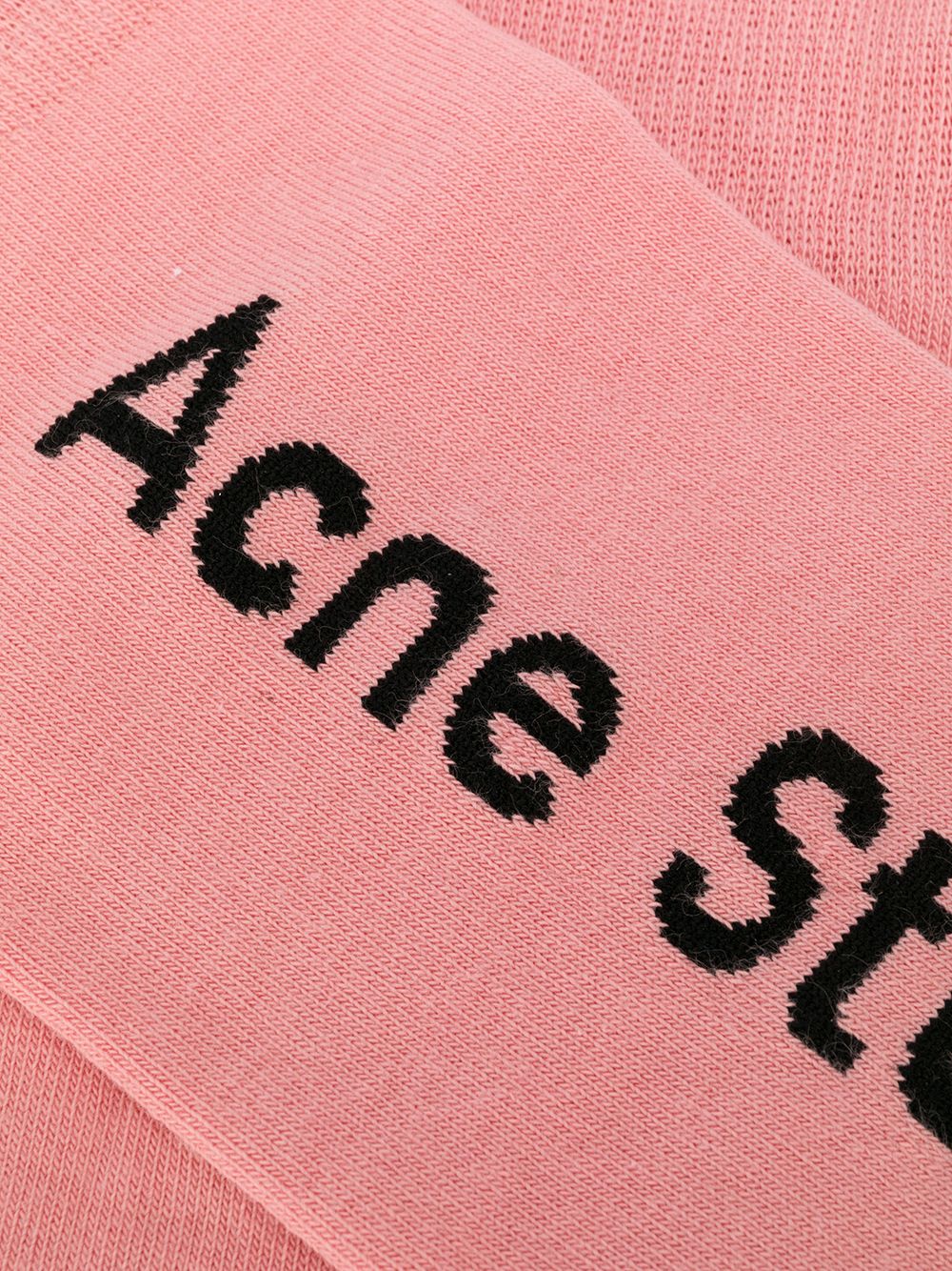 фото Acne studios носки с жаккардовым логотипом