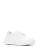Image 2 of Prada square toe lace-up shoes