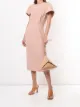 Image 2 of Dion Lee Concave crepe midi dress