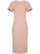 Image 1 of Dion Lee Concave crepe midi dress