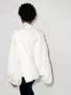 Victoria Beckham sidenblus med hög krage