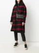 الصورة 2 من Stella McCartney معطف صوف بنقش كاروهات