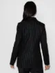 Victoria Beckham pinstripe pattern double-breasted blazer jacket