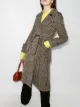 Image 2 sur Victoria Beckham manteau ceinturée à carreaux