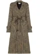 Image 1 sur Victoria Beckham manteau ceinturée à carreaux