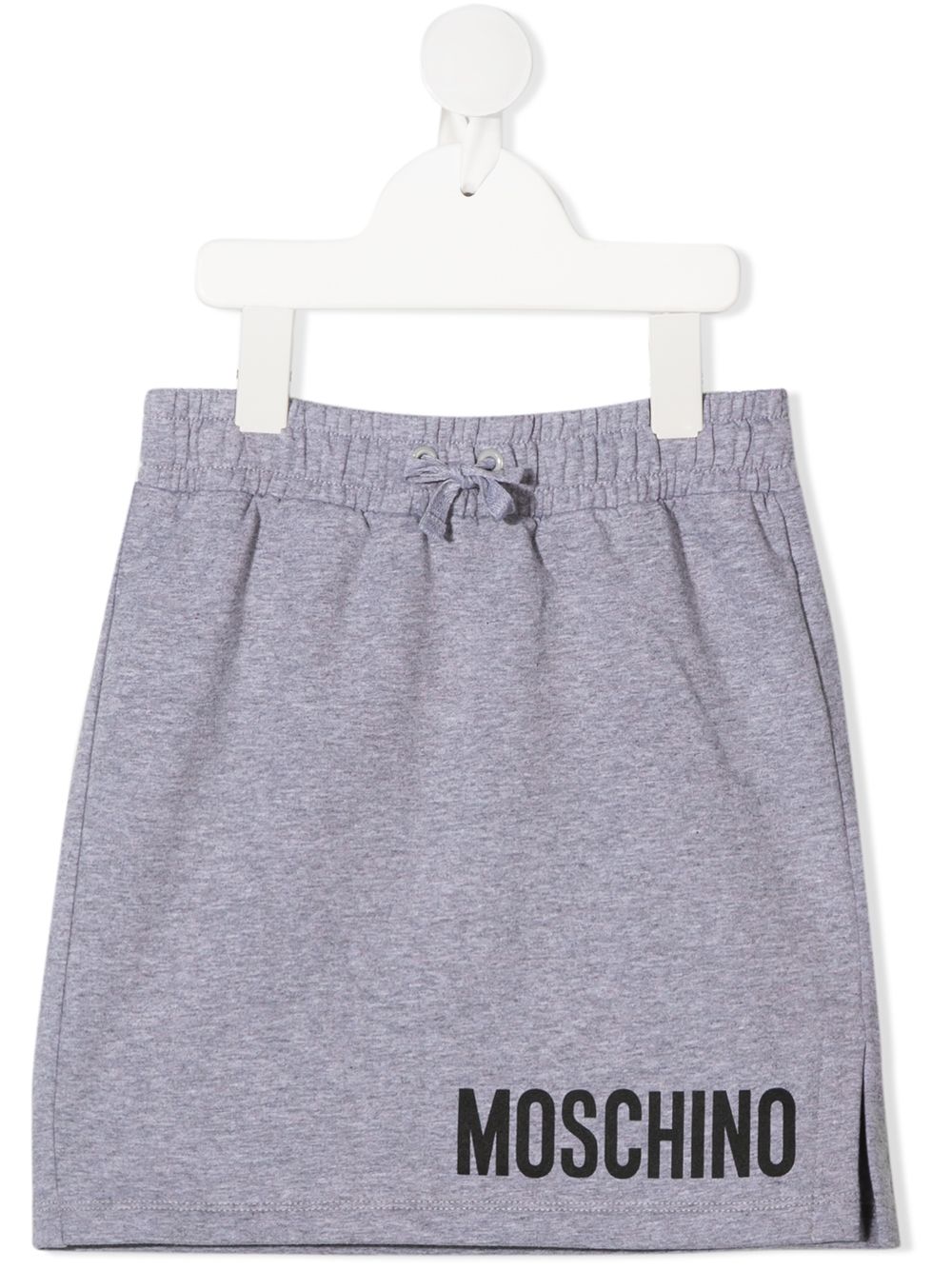 фото Moschino kids юбка с кулиской и логотипом