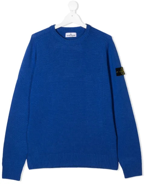 Stone Island Junior 로고 패치 스웨터 할인 l 세일로 만나보는 파페치 해외 브랜드 컬렉션 ✈ 관부가세 포함 금액, 무료 반품... 