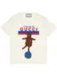 Image 1 of Gucci Original Gucci bear-patch oversize T-shirt