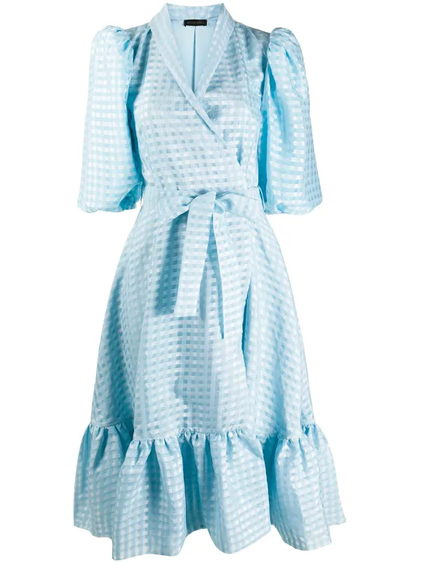 stine goya wrap dress