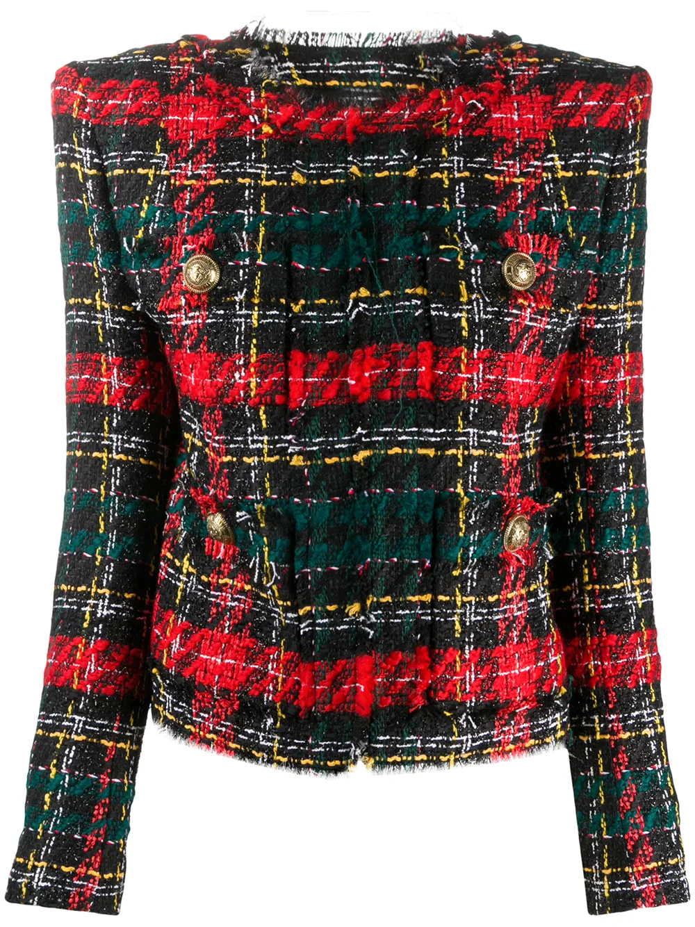 Balmain Klassischer Tweed-Blazer 7Zx7v VkffB Balmain Klassischer Tweed-Blazer 7Zx7v VkffB