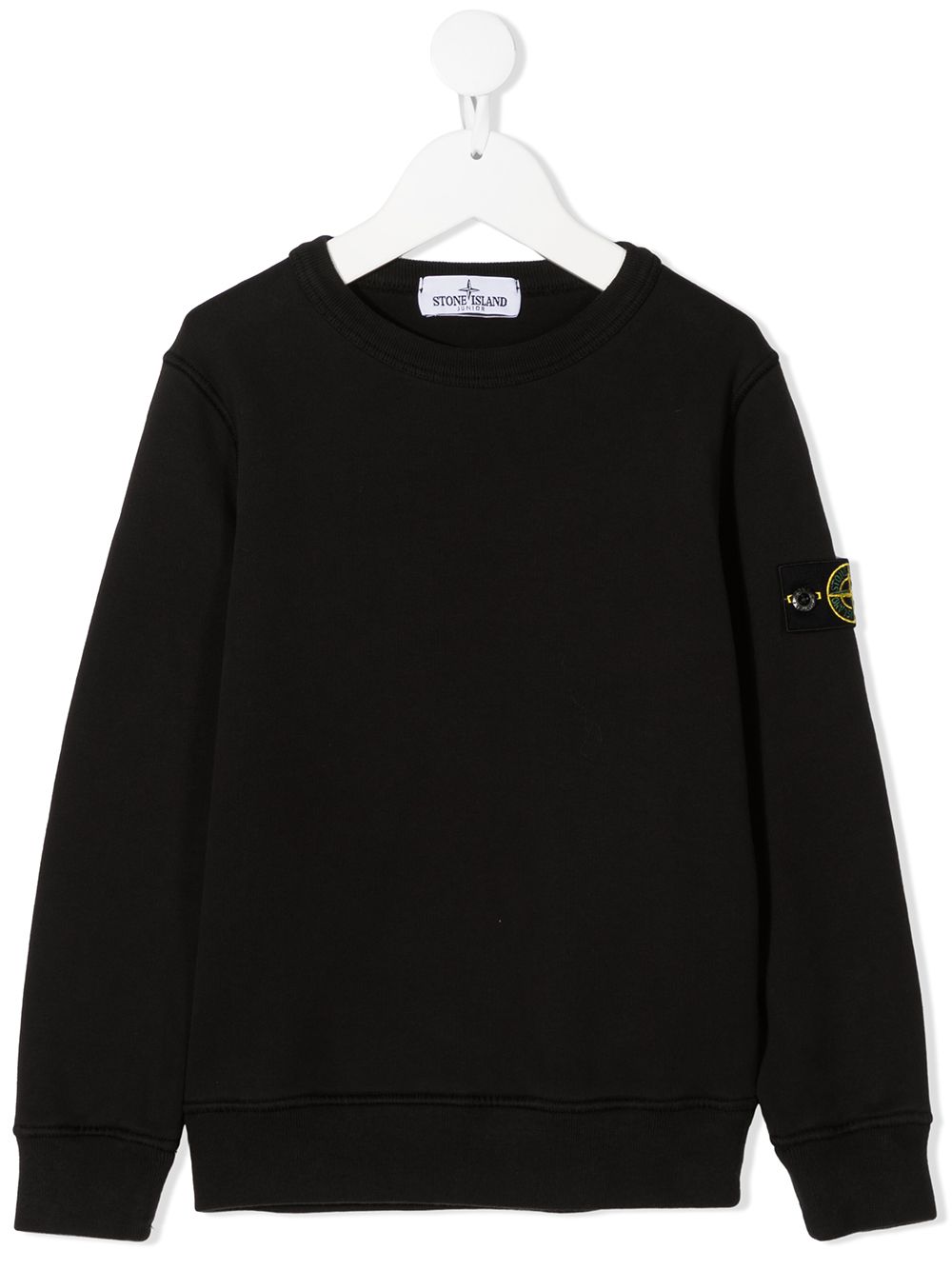 фото Stone island junior толстовка с нашивкой-логотипом