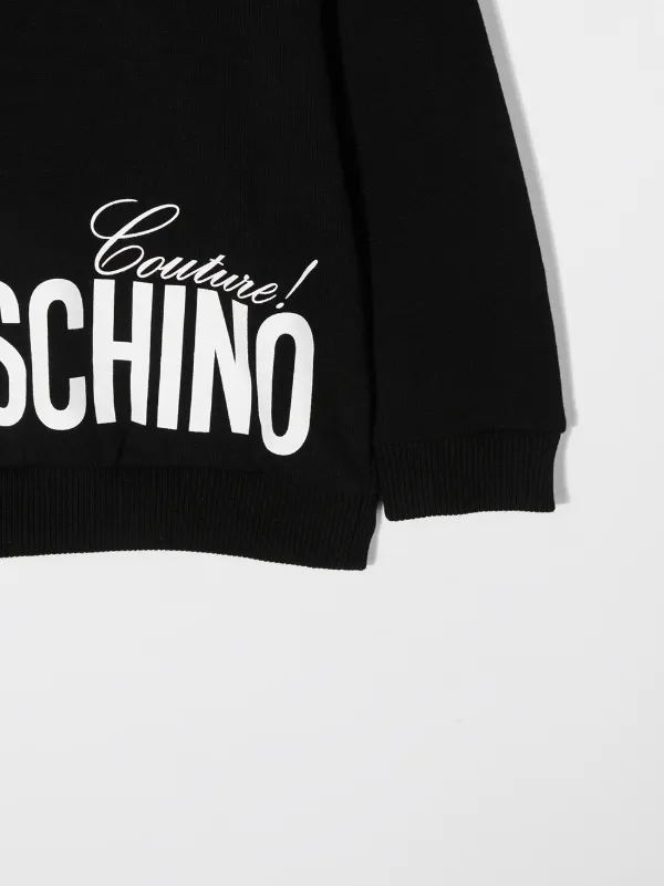 Moschino Kids Sweatshirt Mit Logo Print Farfetch Moschino Kids Sweatshirt Mit Logo Print Farfetch