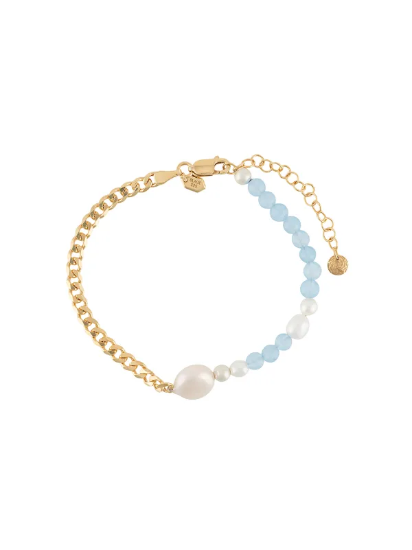 pearl bracelet with bow