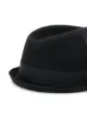 Dsquared2 knitted logo plaque detail fedora hat