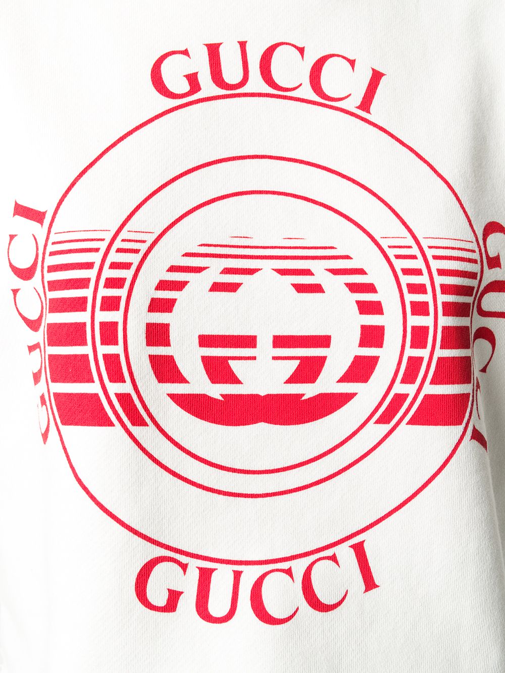 фото Gucci футболка с принтом gucci disk