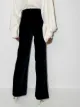 Victoria Beckham high-waisted flared velvet trousers