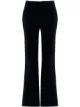 Image 1 of Victoria Beckham high-waisted flared velvet trousers