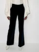 Image 2 of Victoria Beckham high-waisted flared velvet trousers
