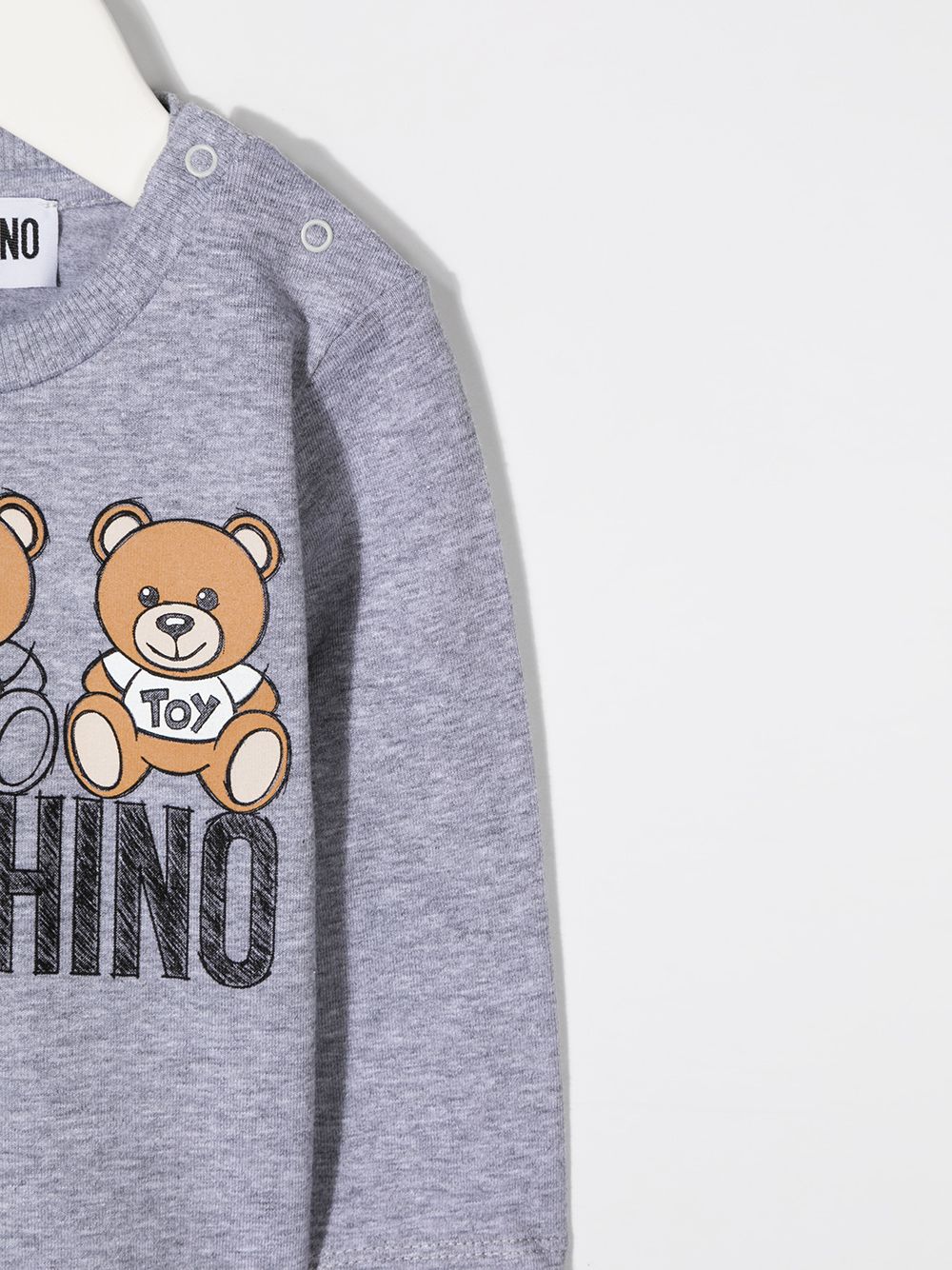 фото Moschino kids футболка с логотипом