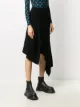 Marques'Almeida asymmetric handkerchief hem knit skirt