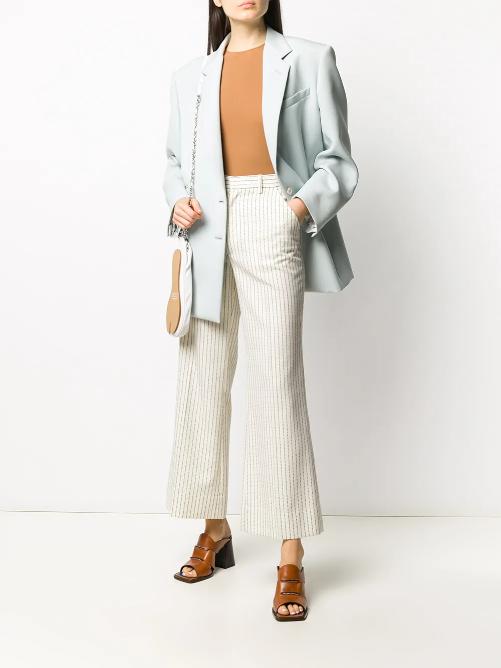 Maison Margiela Body met lange mouwen - Beige