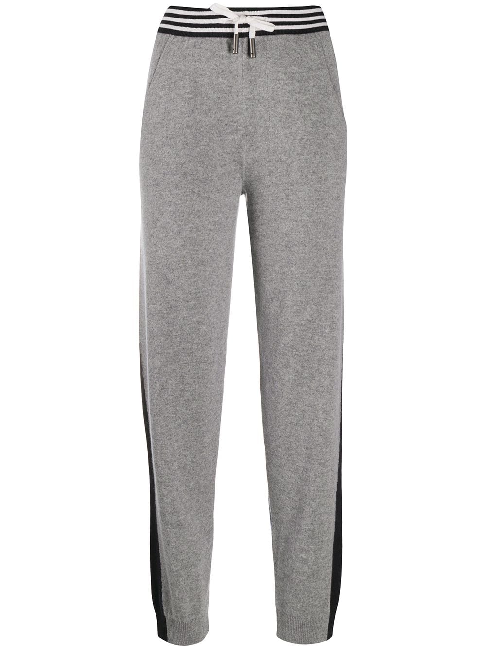 pantalon de jogging bicolore