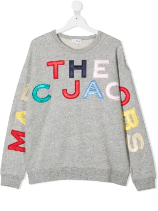 marc jacobs embroidered logo sweatshirt