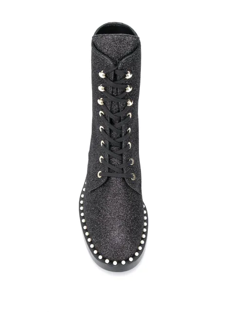 stuart weitzman pearl booties
