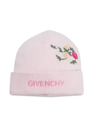 Givenchy Kids Floral Embroidered Knit 