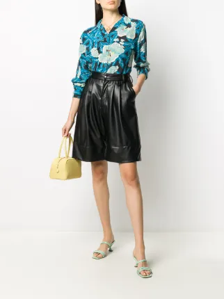 floral-print silk shirt展示图